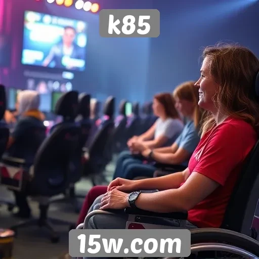 Acessibilidade e inclusão no site de jogos k85