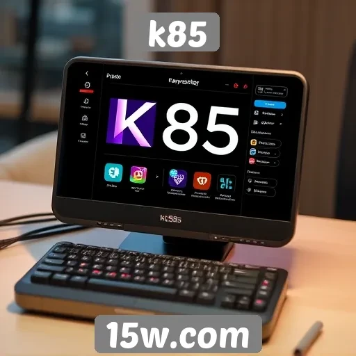 Plataforma k85 se destaca pela interface amigável